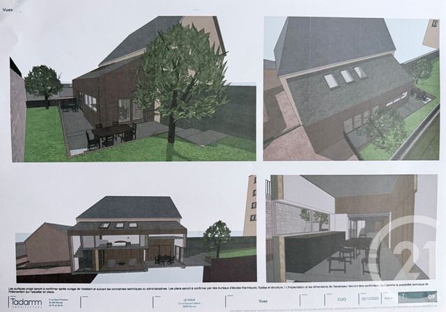 Maison &agrave; vendre - 3 pi&egrave;ces - 50 m2 - Rennes - 35 - BRETAGNE