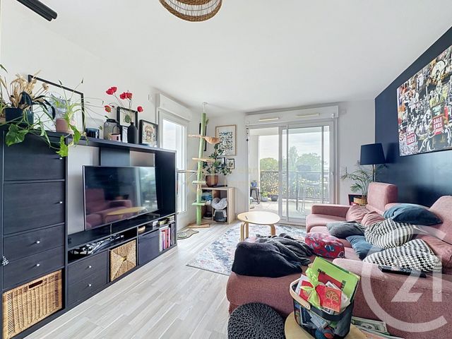 Appartement &agrave; vendre - 3 pi&egrave;ces - 64,81 m2 - St Jacques De La Lande - 35 - BRETAGNE