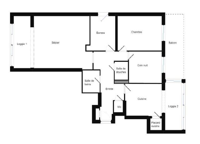 Afficher la photo en grand Appartement T4 à vendre - 4 pièces - 82,27 m2 - La Baule - 44 - PAYS-DE-LOIRE