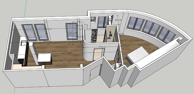 Appartement Loft &agrave; vendre - 2 pi&egrave;ces - 48,50 m2 - La Baule - 44 - PAYS-DE-LOIRE